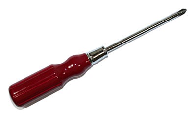 Porsche 356 Red wood handle cross head screwdriver (Large)
