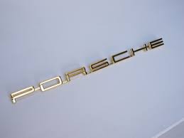 Porsche 911 912 65-66 engine lid emblem (One piece)