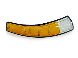 Porsche 911 Front indicator turn signal lens right hand side with black trim 1973 only