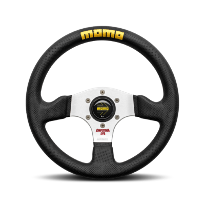 Porsche Momo steering wheel competition Evo Black leather 320mm.