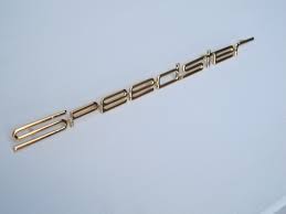 Porsche 356 Speedster wing emblem (Gold)