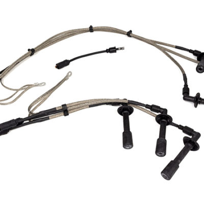 Beru Shielded Ignition Spark Plug Wire Set for CIS Porsche 911 1973.5 - 1983, and 911 Turbo 1978-1989