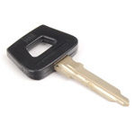 Blank Key, Black, for 911, 912E and 914 1970-1984, for ignition, doors, glovebox and hood (targa)
