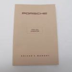 Porsche 356 Speedster Drivers Manual