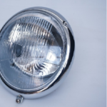German quality complete headlight for 356B & C models, best quality chrome ring & Bosch marked healdight glass rhd