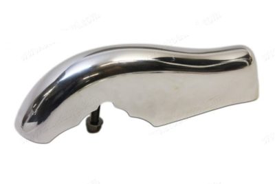 Polished Bumper Guard for 356A Right Front, Left Rear. No Exhaust Cut-Out.