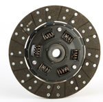 Clutch friction disc with a sprung center hub. 240mm diameter.