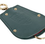 Key Fob Case Pouch for Porsche 356 in green leather