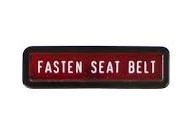 Fasten Safety Belt Light. Fits 911 and 914 (72-73)