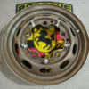 An original used Porsche 356 16 inch steel wheel KPZ dated 7/58 3.25x16 . This hand been hand filed on both outer rim/edges . The wheel is running straight and true and is ready to use . This possibly may be NOS with surface rust , as the original paint is still present from the factory .