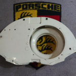An original used Porsche 356 B fan shroud USA models only 1960-62 . Finished in a Beige colour