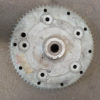Porsche 356B brake drum rear used original , has a slight wobble / bent , this is sold as non usable in this condition .