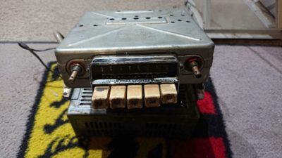 Vintage radio Becker high fiedility used Porsche 356 / VW 1950S/60S. Untested and sold as not working . includes power pack