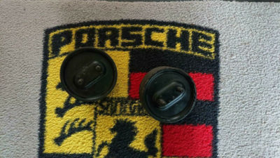 A pair of new Front Transmission Mount for All Dual Mount Transmissions for Porsche 356A, 356B and 356C models