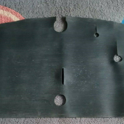 Vw t2 barndoor 1953-54 and mid 55 front rubber floor mat Right hand drive new .
