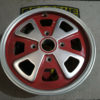 A genuine Porsche 914 alloy , This has a few marks on rim, size 5.5jx15 4 stud , part number 91436101101 dated 9/73