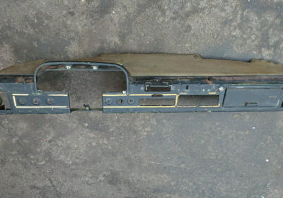 Original Porsche 914 metal dash frame 1970-76 models left hand drive. This was removed from a vehicle we dismantled . Please view all pictures carefully . Needs work before installing . Includes glove box lock and door .
