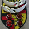 NOS 911R Hella Tail lights x 4 and tail light surrounds x 2 , superb quality All Porsche 911.