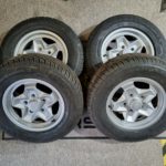A Set of 4 ATS Porsche Cookie Cutter Wheels 6x15, fitted with Uniroyal Rain Expert 3 205/70 Tyres , Rims are in good overall condition, a few age related marks . Tyres are brand new .Some of the centre caps have marks on them (shown in images) .