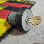 A nice used original early Porsche 911/912 ignition switch 1965-66 with early connectors