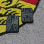 Porsche pre a 1950-55 pedal rubbers for brake and clutch , this is for a pair . Brand new .