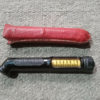 An original motometer tyre pressure gauge and pouch for 1950s VW beetle / bus , ideal for oval or split .