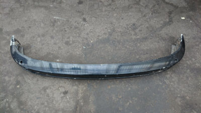 An original front bumper for Porsche 911 1974-89 models USA Spec aluminum . This is a used item and comes as pictured .
