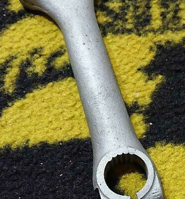 An original nice clean blasted early Porsche 356 Steering arm , marked vw as well , fits up to 1957 models .