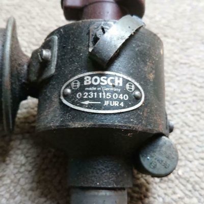 An original Bosch distributor 0231115040 VW 1955- 34hp . This is used and untested .