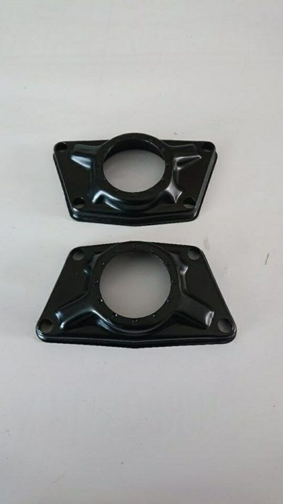 : A pair of Replacement radius arm / torsion bar covers, with hole, 2 required per car, These will Fit Porsche 356A, 356B. These are brand new Genuine parts.