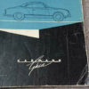 Karmann ghia ownera manual August 1961 German text. Original condition , a few marks and age related marks
