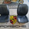 A pair of used Porsche 356B/C late style seats . 1963-65.