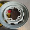 A Used original steel road wheel Lemmerz 4.5 x 15 Porsche 356a/b dated 02.56 .This will need shot blasting , before painting . This wheel is in original condition .