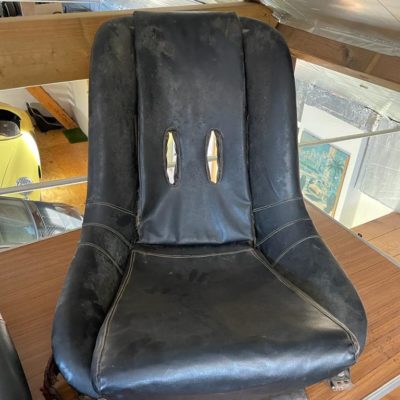 Itsoriginal speedster seat time , We have had this in the KK vaults for many years and have decided it needs a new home . It is 100% all original , some of the outer carpet needs re-gluing on to the seat . Please note this is one single seat