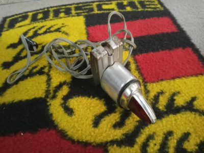 A lovely period accessory for Porsche 356 or vintage Volkswagen or any classic Vehicle, a Overnight parking light , simply plugs into the accessory socket 6v or 12v . Perfect working order .
