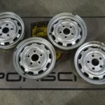 a set of 4 steel wheels ,5.5jx15 , KPZ stamped , all dated 34/86 , in 5x130pcd . These would be ideal for Porsche 356c or 911/912 .