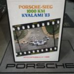 Original Porsche-Sieg 1000 km Kyalami 83 Poster framed 1110mm x 840mm glass