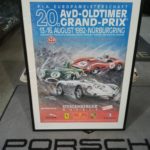 20 AvD Oldtimer Grand Prix Racing framed Poster 15-16 August 1992 980mm x 720mm.