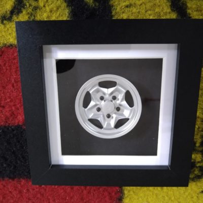 1:8 scale, framed 911 road wheel Cookie Cutter style