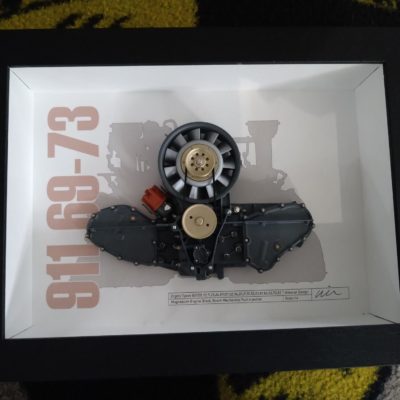 1:8 scale Porsche Magnesium Engine